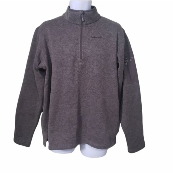 𝅺AVALANCHE 1/4 Zip Knit Performance Hiking Outdoor Pullover Sweater - Men's - Picture 1 of 5